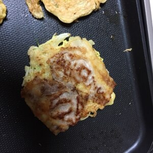 お手軽 キャベツ・卵・小麦粉でお好み焼き風